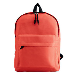 GiftRetail KC2364 - BAPAL Durable 600D Polyester Backpack with Zipper Pocket