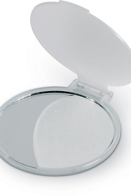 MIRATE Compact Single-Sided Plastic Make-Up Mirror - GiftRetail KC2466