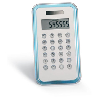 CULCA Compact 8-Digit Dual Power Aluminum Calculator - GiftRetail KC2656