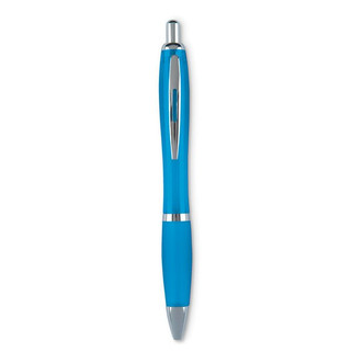 RIOCOLOUR RIOCOLOR Ergonomic Soft Grip Push Button Ball Pen - GiftRetail KC3314