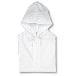 GiftRetail KC5101 - BLADO PVC Durable PVC Raincoat with Hood and Press-Stud Fastening