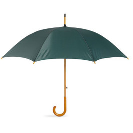 GiftRetail KC5131 - CUMULI Elegant 23 Inch Auto Open Wooden Handle Umbrella