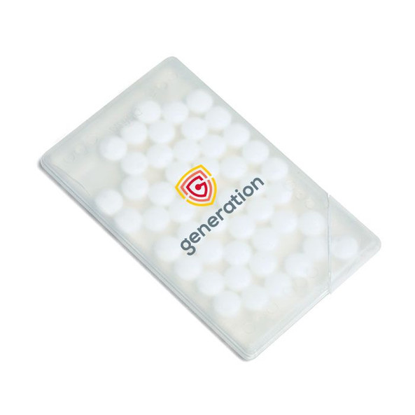 GiftRetail KC6637 - MINTCARD Slim Credit Card Mint Dispenser with 6g Mints