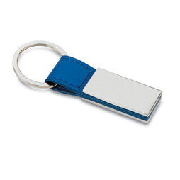 GiftRetail KC6788 - RECTANGLO PU and metal key ring