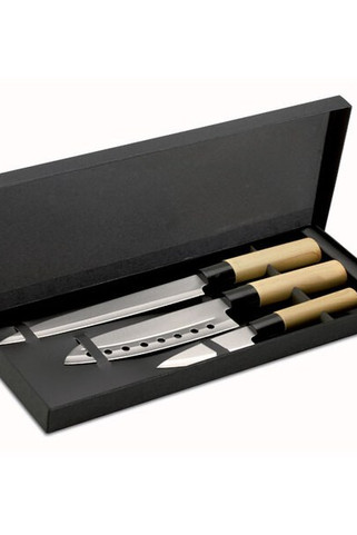 TAKI Japanese style knife set - GiftRetail KC6841