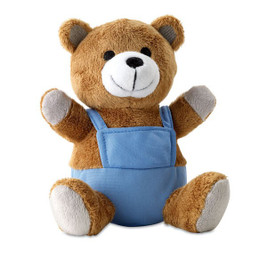 GiftRetail KC7102 - NICO Teddy Bear Plush with Colorful Outfit