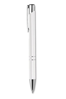 BERN Sleek Aluminium Push Button Pen with Black Ink - GiftRetail KC8893