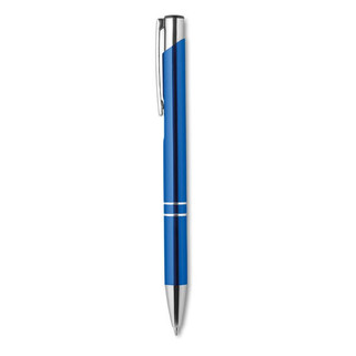 BERN Sleek Aluminium Push Button Pen with Black Ink - GiftRetail KC8893