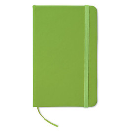 GiftRetail MO1800 - NOTELUX Premium A6 Notebook with Hard PU Cover