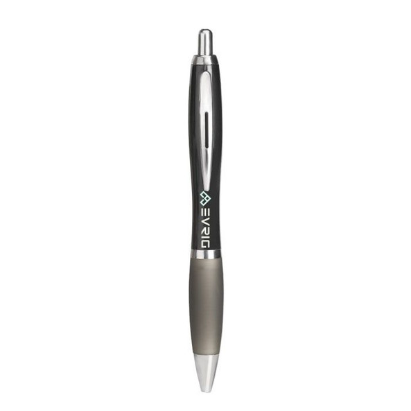 GiftRetail MO3314 - RIOCOLOUR Blue Ink Ball Pen with Soft Grip