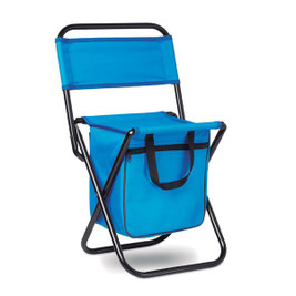 GiftRetail MO6112 - SIT Portable 600D Polyester Chair with Cooler Bag