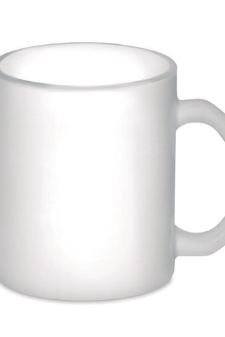 SUBLIMATT Glass sublimation mug 300ml - GiftRetail MO6117