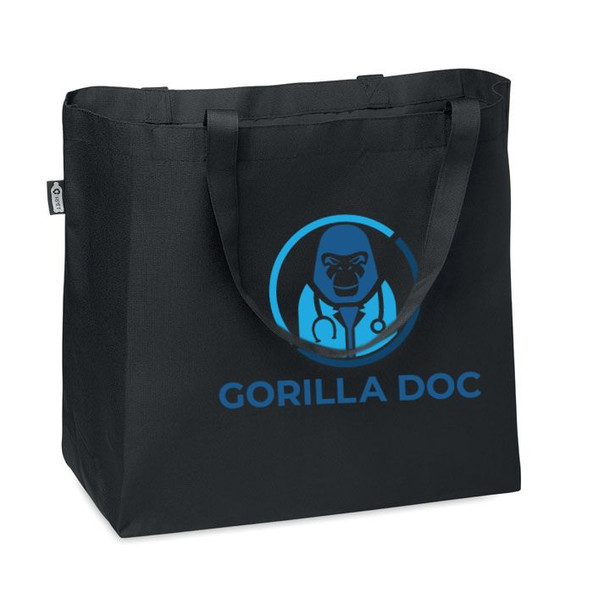 GiftRetail MO6134 - FAMA Eco-Friendly Large 600D RPET Shopping and Beach Bag