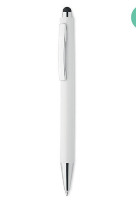 BLANQUITO CLEAN Antibacterial Stylus Ballpen with Blue Ink - GiftRetail MO6153