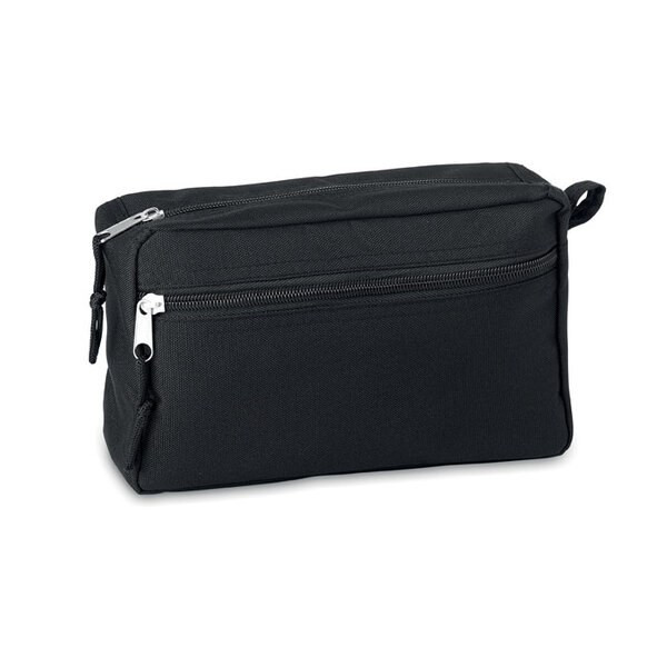 BETTER Eco-Friendly Double Zipper RPET Cosmetic Bag - GiftRetail MO6155
