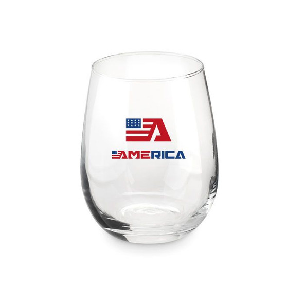 GiftRetail MO6158 - BLESS Elegant Reusable Stemless Glass with Gift Box