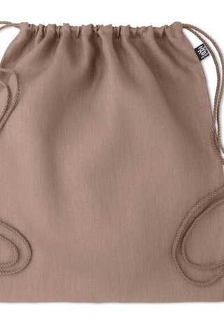NAIMA BAG Eco-Friendly Hemp Drawstring Bag 200 gr/m² 38x42CM - GiftRetail MO6163