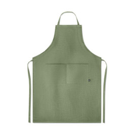 GiftRetail MO6164 - NAIMA APRON Premium Hemp Fabric Kitchen Apron with Adjustable Strap