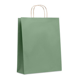 GiftRetail MO6174 - PAPER TONE L Eco-Friendly Large European Gift Paper Bag 90gsm