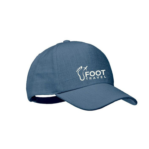 GiftRetail MO6176 - NAIMA CAP Boné basebol cânhamo 370 g/m²