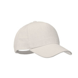 GiftRetail MO6176 - NAIMA CAP Boné basebol cânhamo 370 g/m²