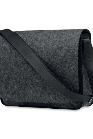 BAGLO Sac messager en feutre RPET - GiftRetail MO6186