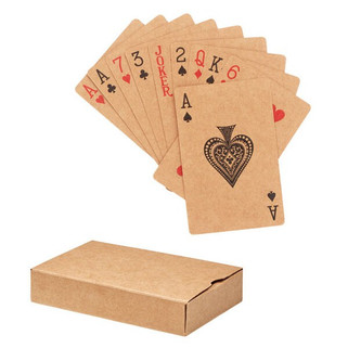 ARUBA Eco-Friendly Recycled Paper Playing Cards Set - GiftRetail MO6201