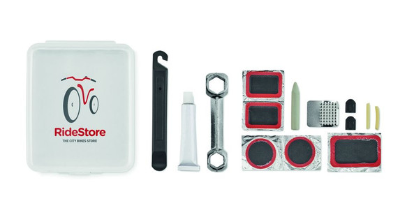 GiftRetail MO6204 - REPAIR Comprehensive Bike Repair Kit with Tools and Patches