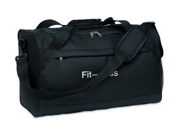 GiftRetail MO6209 - TERRA Eco-Friendly 600D RPET Sports & Travel Bag with Pockets