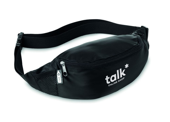 GiftRetail MO6213 - PARKPET Eco-Friendly 210D RPET Adjustable Fanny Pack