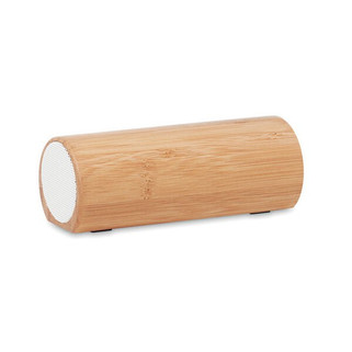 SPEAKBOX Eco-Friendly Bamboo Wireless Stereo Speaker 10W - GiftRetail MO6219