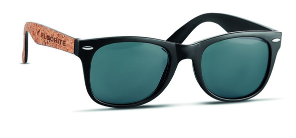 GiftRetail MO6231 - PALOMA Eco-Friendly UV400 Sunglasses with Cork Arms