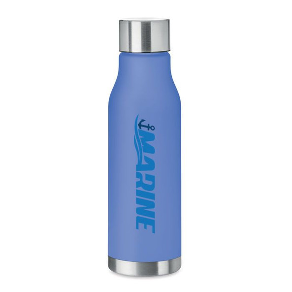 GiftRetail MO6237 - GLACIER RPET RPET Eco-Friendly 600ml Leak-Free RPET Water Bottle