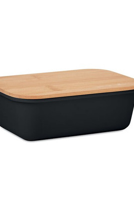 THURSDAY Eco-Friendly Lunch Box with Bamboo Lid and Vent Cap - GiftRetail MO6240