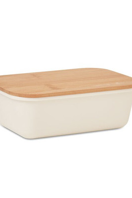 THURSDAY Eco-Friendly Lunch Box with Bamboo Lid and Vent Cap - GiftRetail MO6240