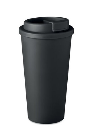 TUESDAY Eco-Friendly Double Wall Tumbler 450 ml - GiftRetail MO6244