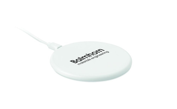 GiftRetail MO6250 - TWING ABS Eco-Friendly Recycled ABS Fast Wireless Charger