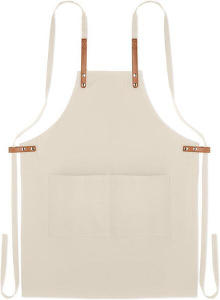 NAGPUR Premium Organic Cotton Kitchen Apron with Pockets - GiftRetail MO6260