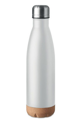 ASPEN CORK Dubbelwandige fles 600 ml - GiftRetail MO6313