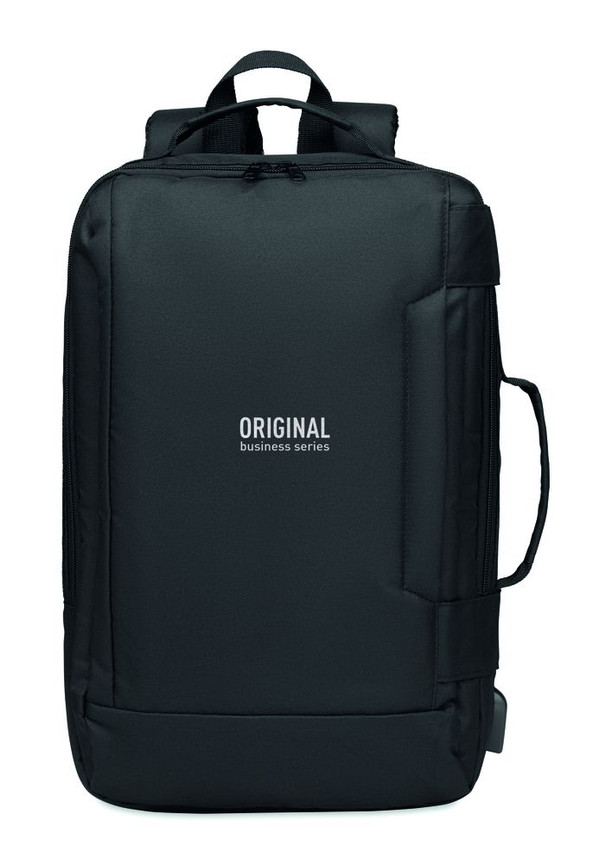 GiftRetail MO6329 - SINGAPORE Sac à dos ordinateur 300D RPET