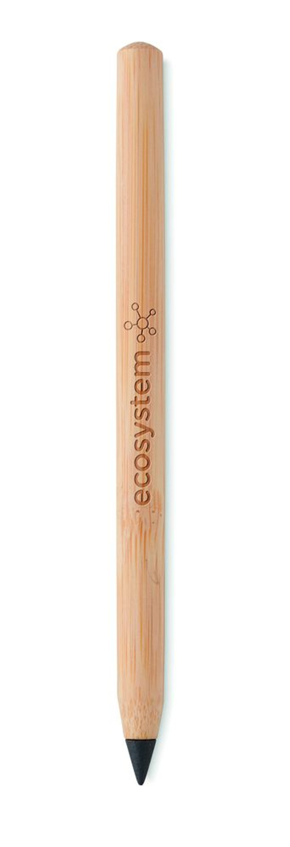 GiftRetail MO6331 - INKLESS BAMBOO Eco-Friendly Bamboo Inkless Pen with Metal Alloy Tip