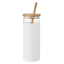 GiftRetail MO6352 - STRASS Bambu juomalasi
