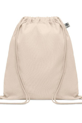 YUKI Eco-Friendly Organic Cotton Drawstring Bag - GiftRetail MO6354