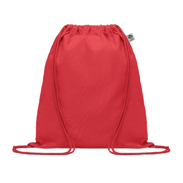 YUKI COLOUR Eco-Friendly Organic Cotton Drawstring Bag - GiftRetail MO6355