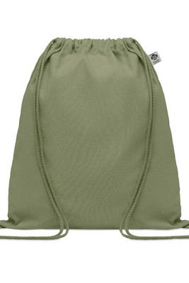 YUKI COLOUR Stahovací batoh z bio bavlny - GiftRetail MO6355