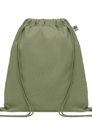 YUKI COLOUR Eco-Friendly Organic Cotton Drawstring Bag - GiftRetail MO6355