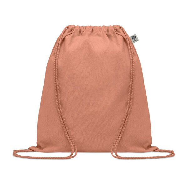 YUKI COLOUR Eco-Friendly Organic Cotton Drawstring Bag - GiftRetail MO6355