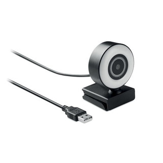 LAGANI 1080P HD webcam and ring light - GiftRetail MO6395