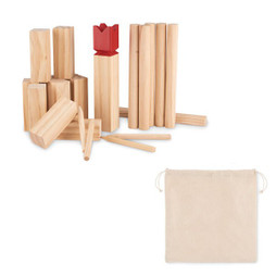 GiftRetail MO6396 - KING Premium Pinewood Outdoor Throwing Game Set