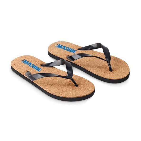 GiftRetail MO6402 - BOMBAI M Cork beach slippers M